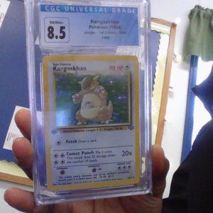 Kangaskhan 1st Edition Holo CGC 8.5  #5/64